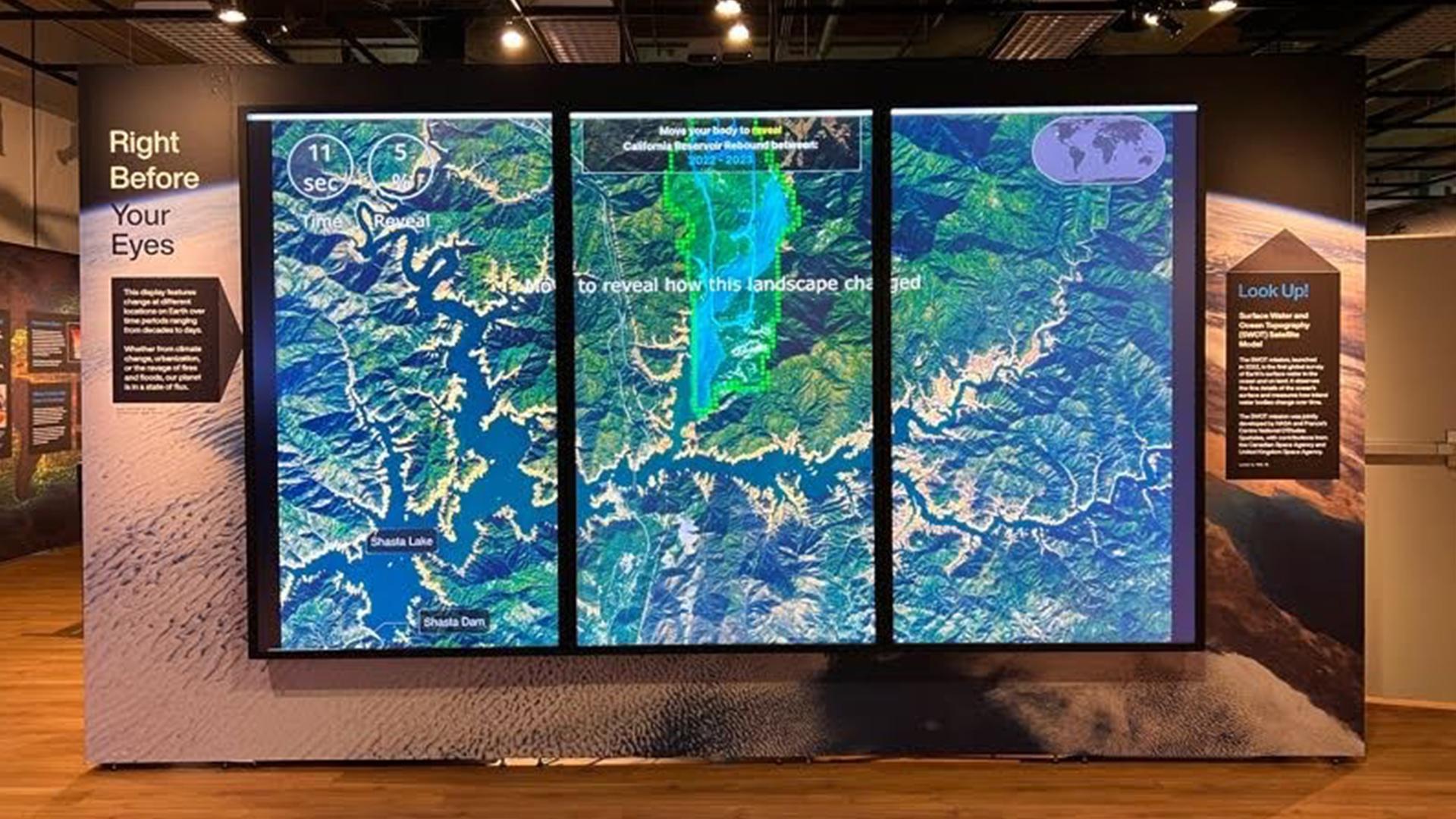 NASA's Time Unveiled exhibit at the Smithsonian National Museum of Natural History.